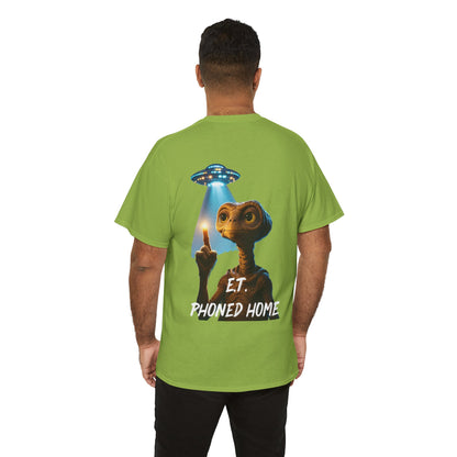 E.T. Phoned Home Tee — Retro Sci‑Fi Alien Graphic T-Shirt