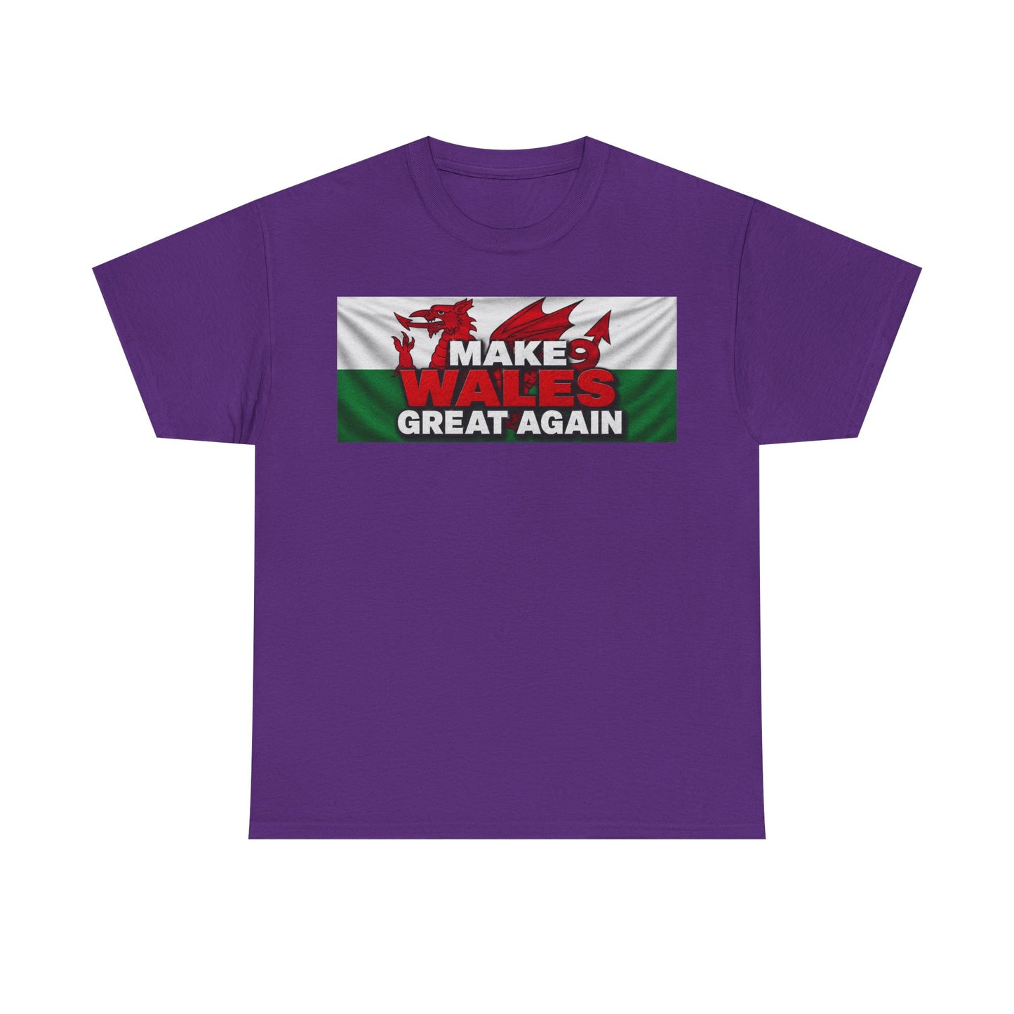 Wales Pride T-Shirt — 'Make Wales Great Again' Welsh Dragon Tee