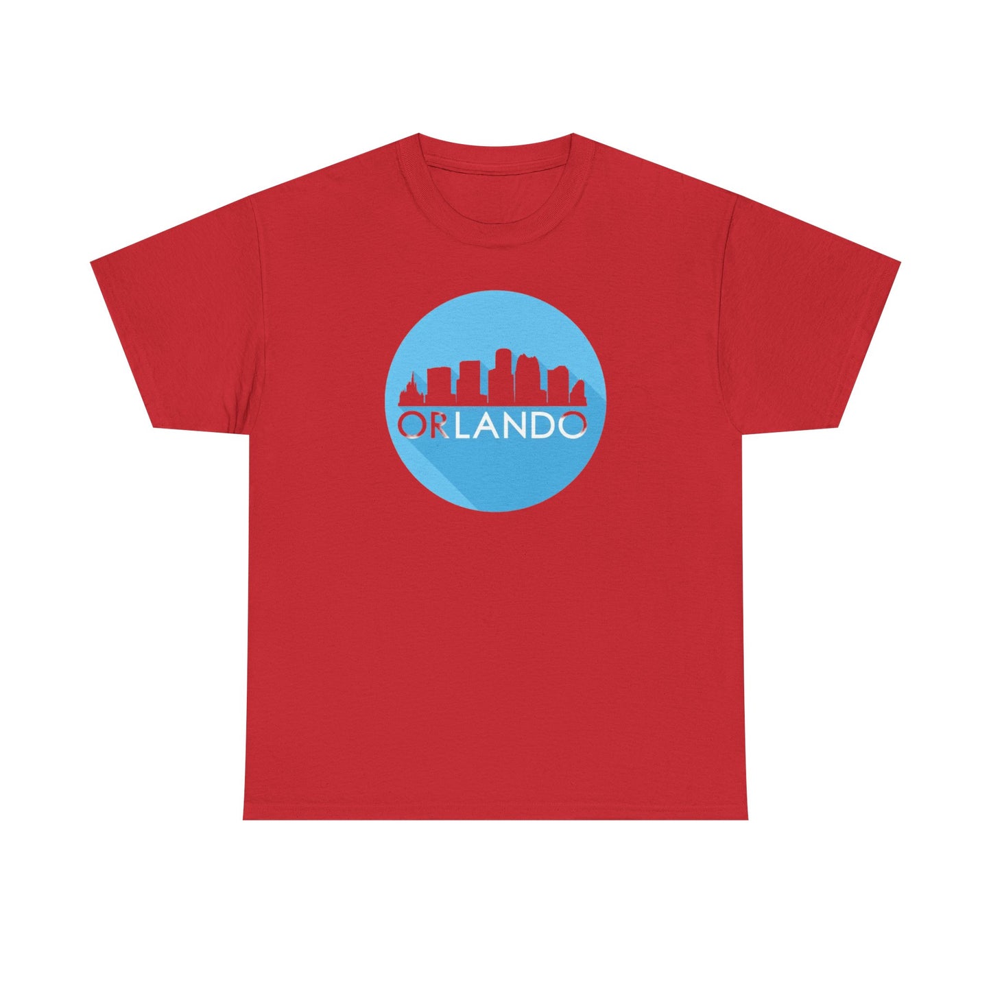 Orlando Skyline Tee — Blue Circle City Skyline T-Shirt