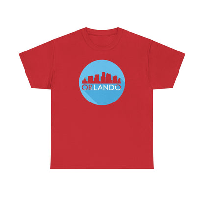 Orlando Skyline Tee — Blue Circle City Skyline T-Shirt