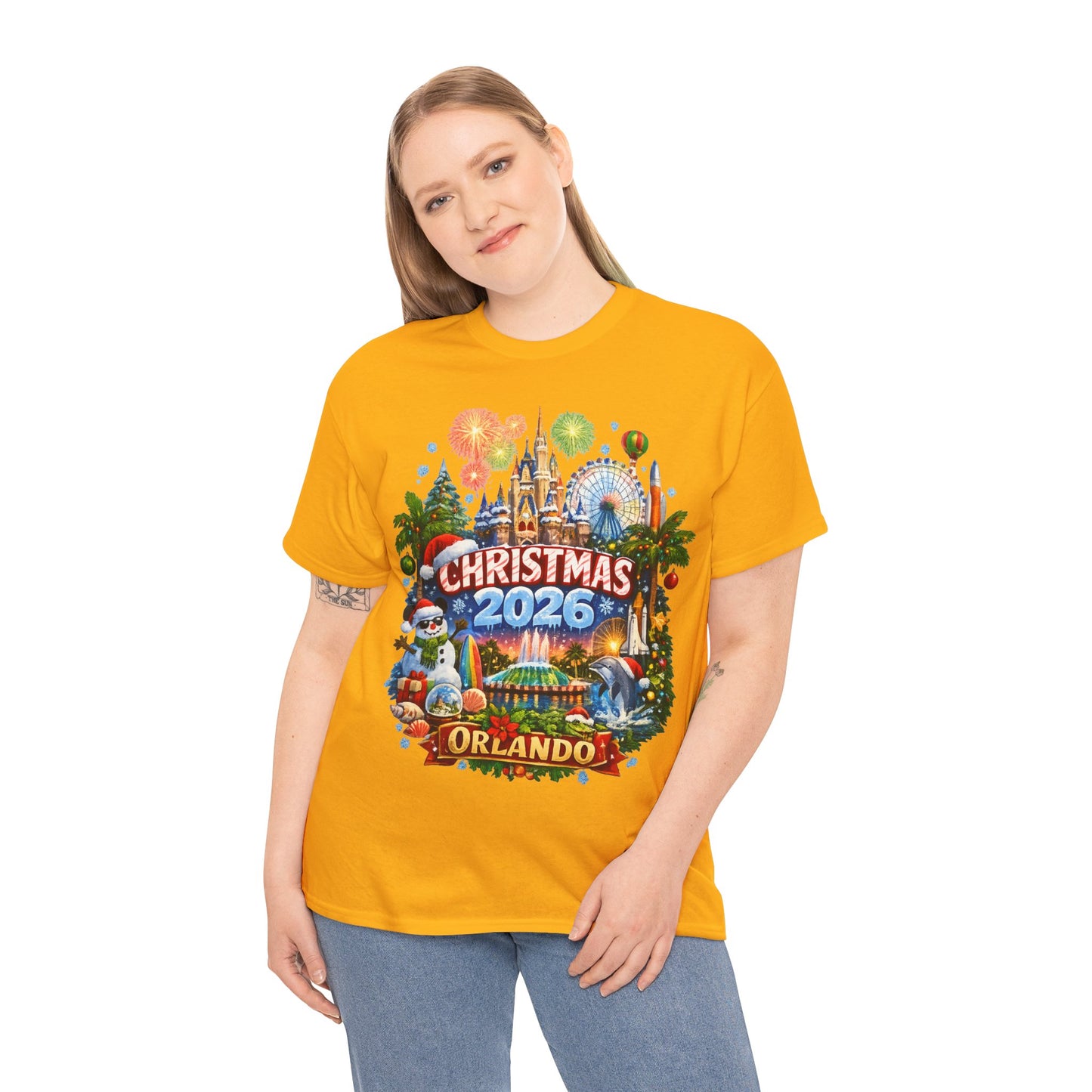 Christmas 2026 Orlando T-Shirt — Holiday Theme Park Souvenir Tee