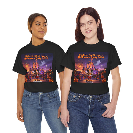 Halloween Party Tee — "Mickey's Not So Scary Halloween Party 2026"