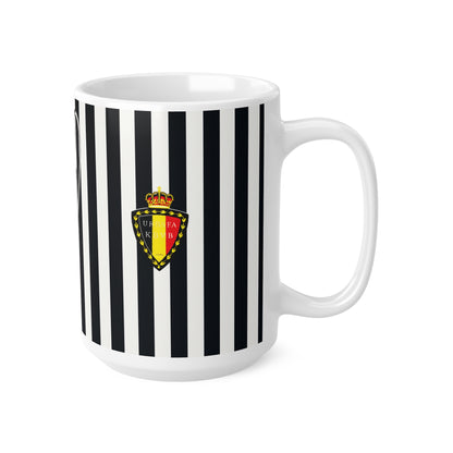 1985 European Cup Final Programme Cover Inspired Coffee Mug — Ceramic Cup (11oz/15oz)