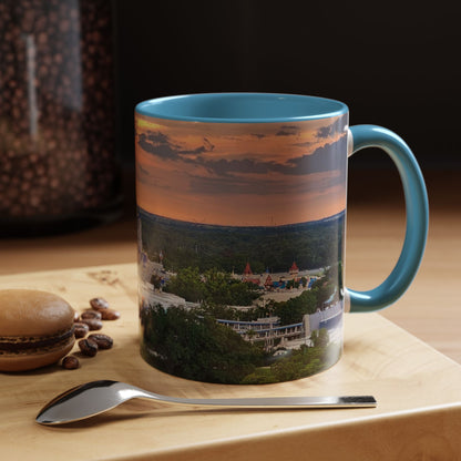 Disney Magic Kingdom Castle Sunset Coffee Mug (Accent, 11/15oz)