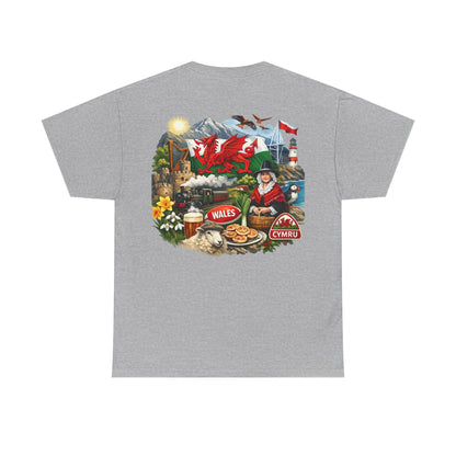Wales Pride T-Shirt — 'Make Wales Great Again' Welsh Dragon Tee