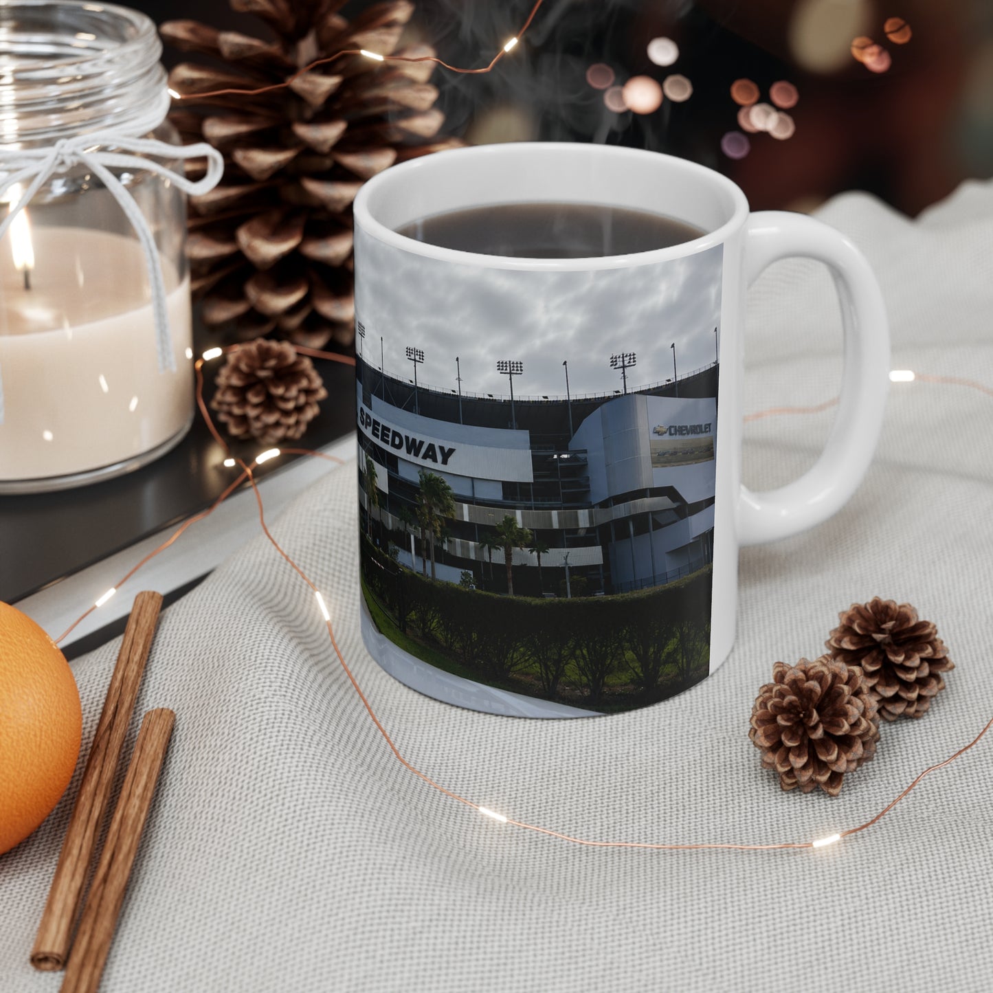 Daytona International Speedway Ceramic Coffee Mug — 11oz & 15oz