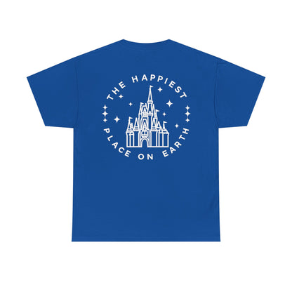 Castle Graphic Tee — "The Happiest Place on Earth" Theme Park T‑Shirt