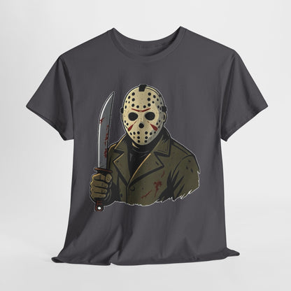 Horror Mask Killer Graphic Tee