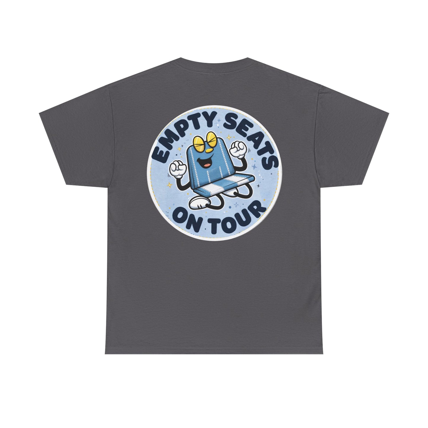 Manchester City T-Shirt — 'Empty Blue Seats On Tour' Retro Skate Graphic Tee
