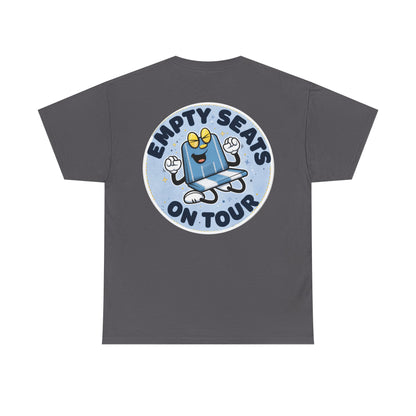 Manchester City T-Shirt — 'Empty Blue Seats On Tour' Retro Skate Graphic Tee