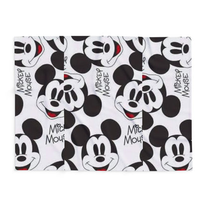Mickey Mouse Fleece Blanket — Soft Disney Character Throw