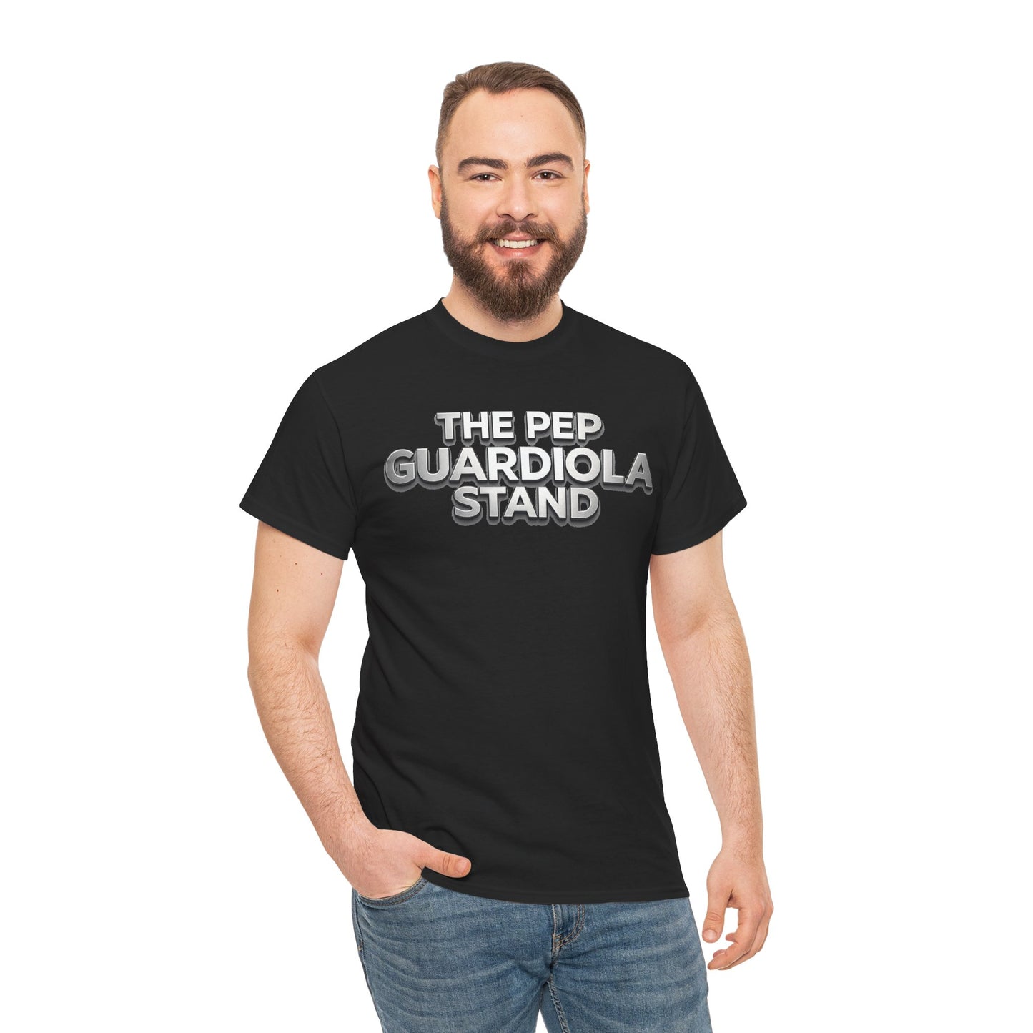 The Pep Guardiola Stand Unisex Heavy Cotton Tee