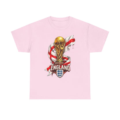 England World Cup Trophy T‑Shirt — St George's Cross Football Fan Tee