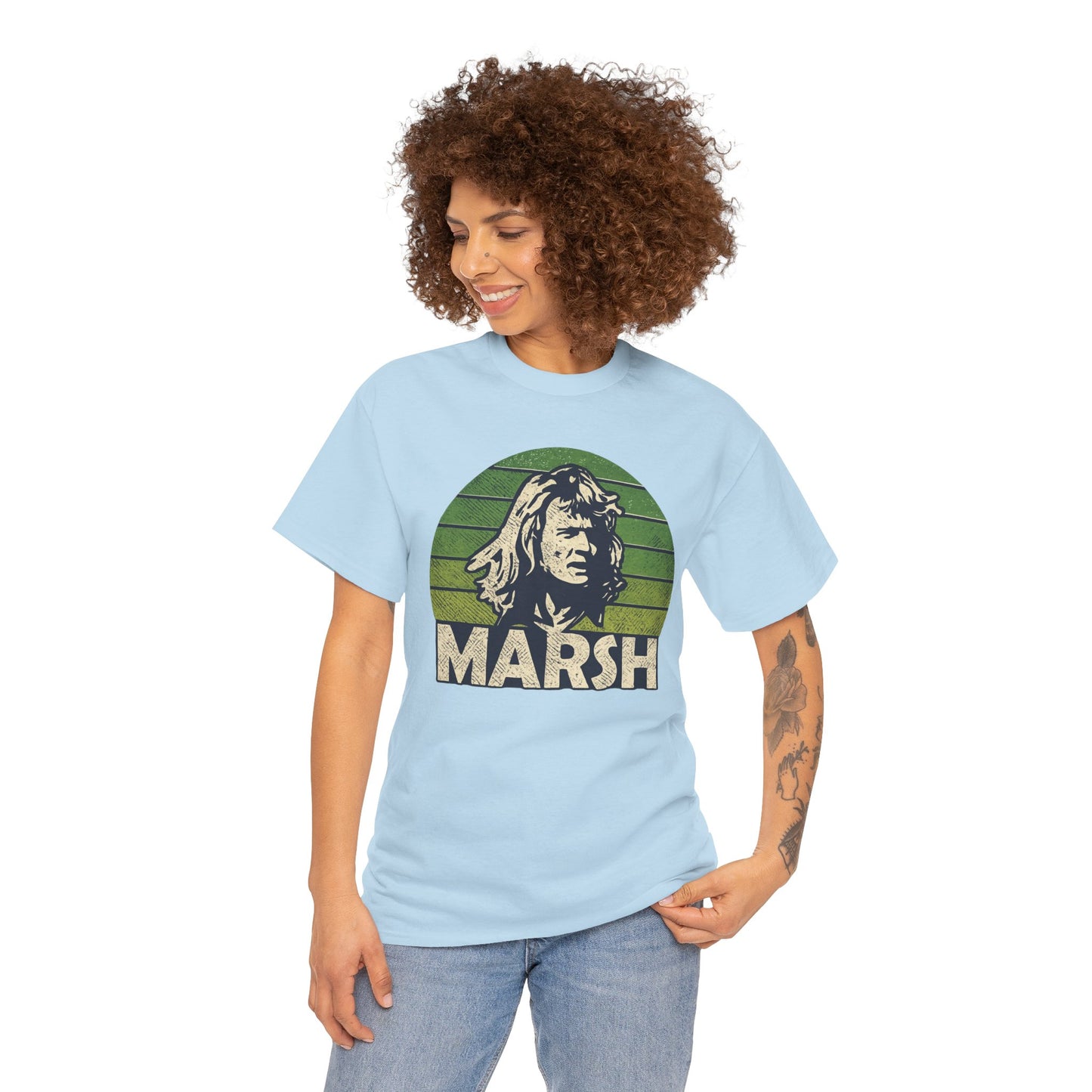 Rodney Marsh Retro Portrait Tee — Graphic T-Shirt