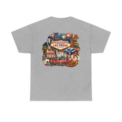 Las Vegas Vintage Collage T‑Shirt