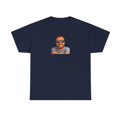 Graphic Tee — "E.T. Phoned Home" Smiling Guy Retro Design