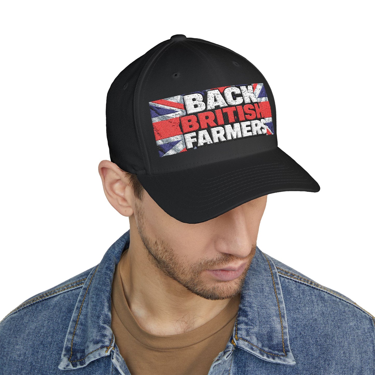 Back British Farmers Embroidered Cap