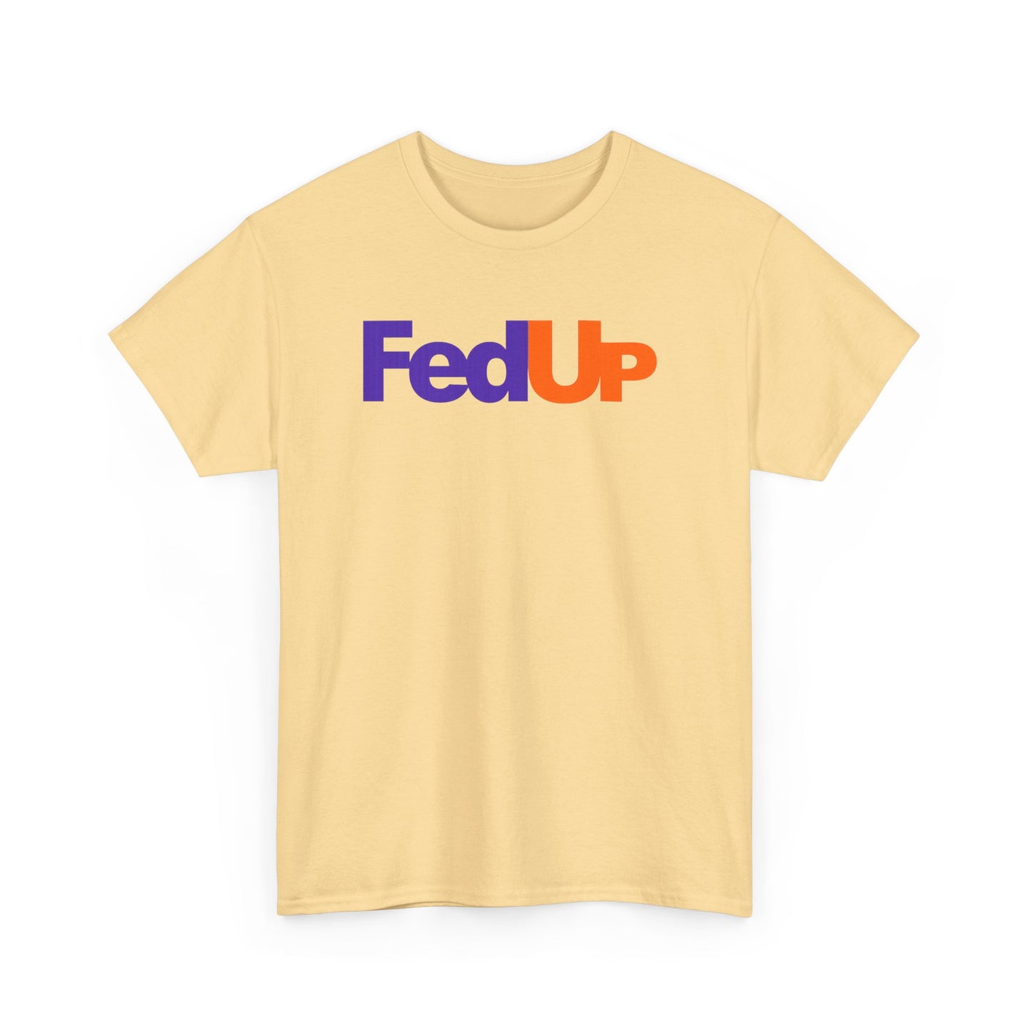 FedUp Graphic Tee – Funny Parody Logo T-Shirt