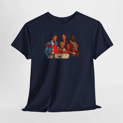 A-Team Graphic Tee — Retro TV Series Logo & Character Poster T-Shirt
