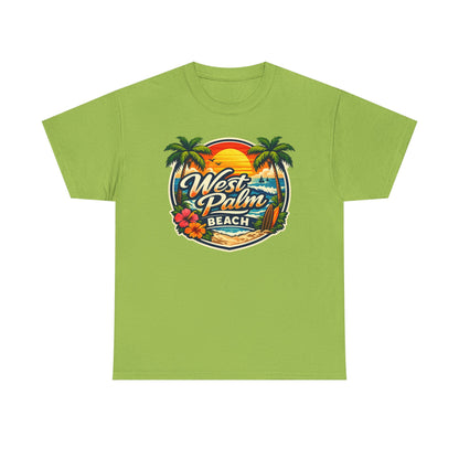 West Palm Beach Retro Sunset T-Shirt