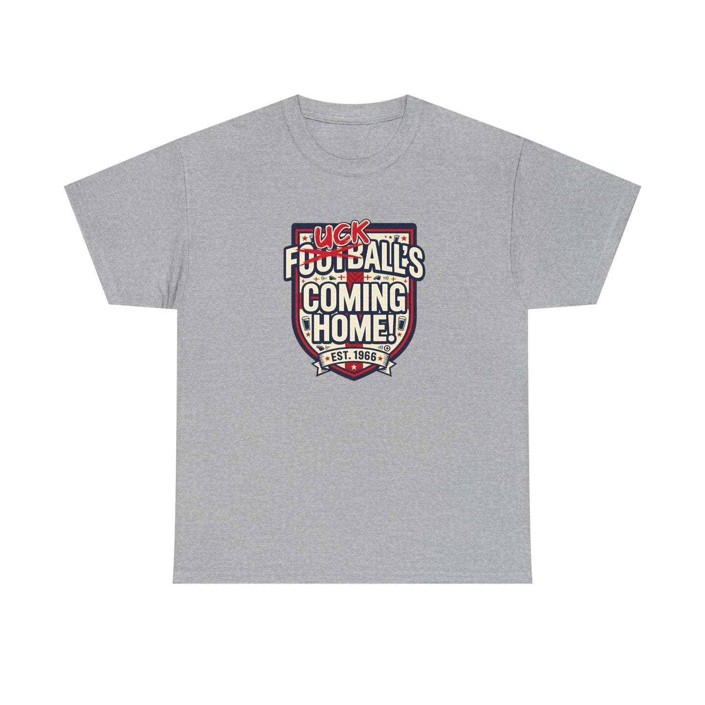 Provocative 'F*ck All's Football's Coming Home' Graphic Tee