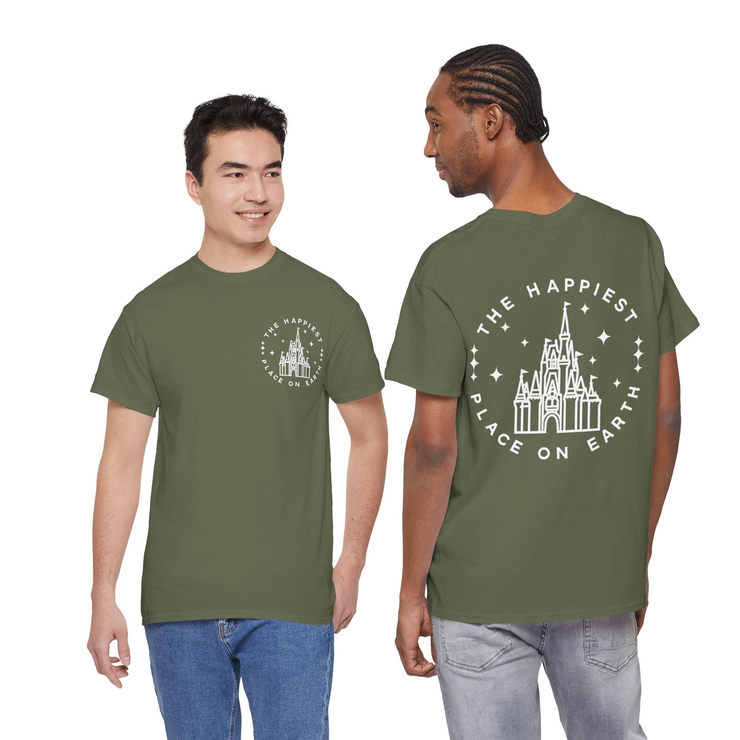 Castle Graphic Tee — "The Happiest Place on Earth" Theme Park T‑Shirt