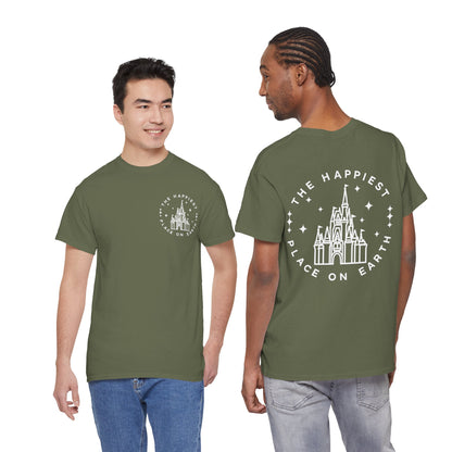 Castle Graphic Tee — "The Happiest Place on Earth" Theme Park T‑Shirt