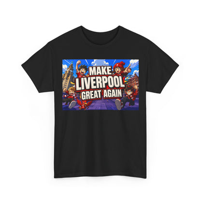 Liverpool Fan Tee – "Make Liverpool Great Again" Graphic Shirt