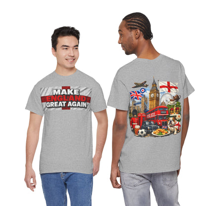 England Pride T-Shirt — "Make England Great Again" Graphic Tee