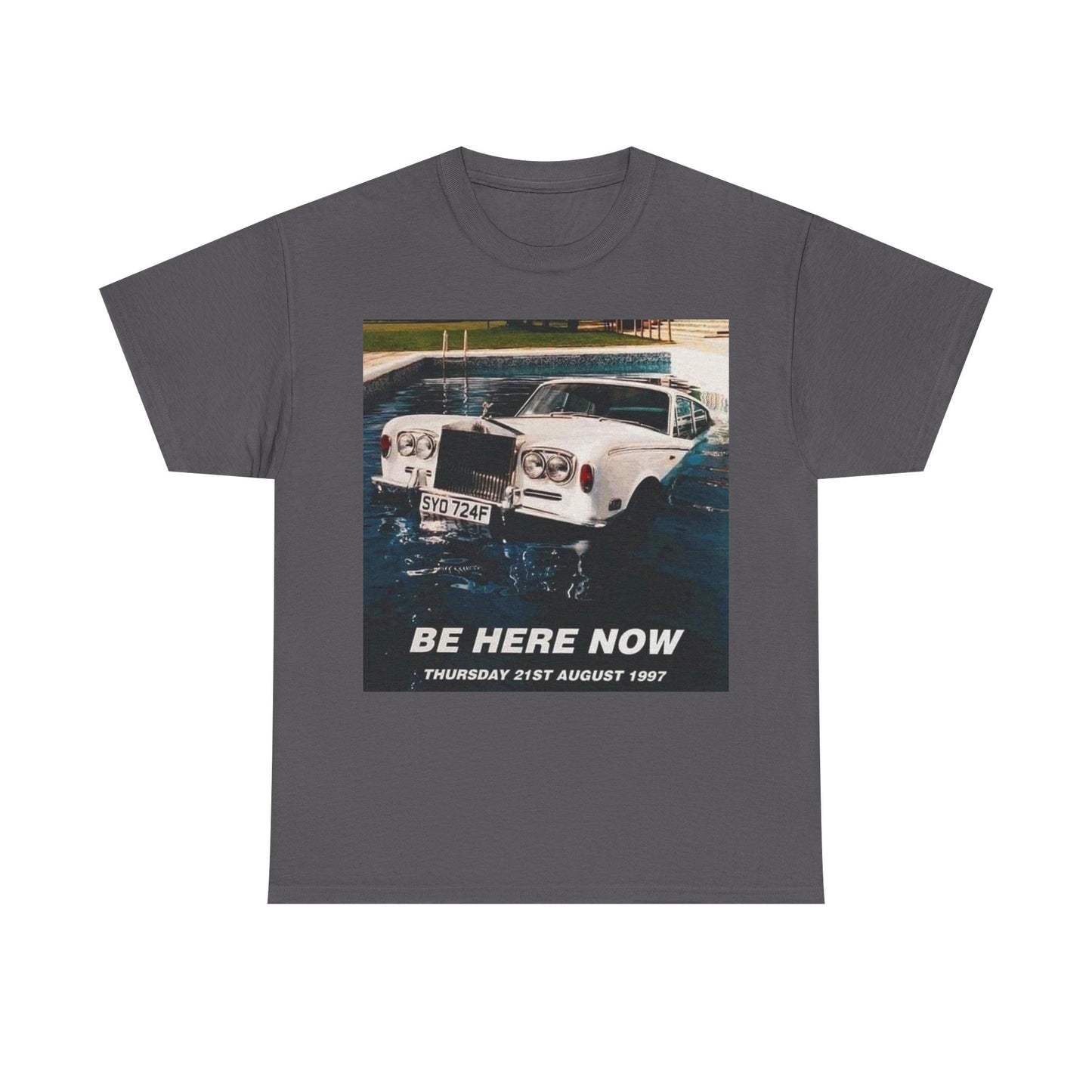 Oasis Be Here Now Vintage Graphic Tee — Retro Aesthetic T‑Shirt (Thursday 21st August 1997)