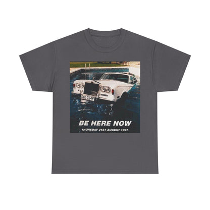 Oasis Be Here Now Vintage Graphic Tee — Retro Aesthetic T‑Shirt (Thursday 21st August 1997)