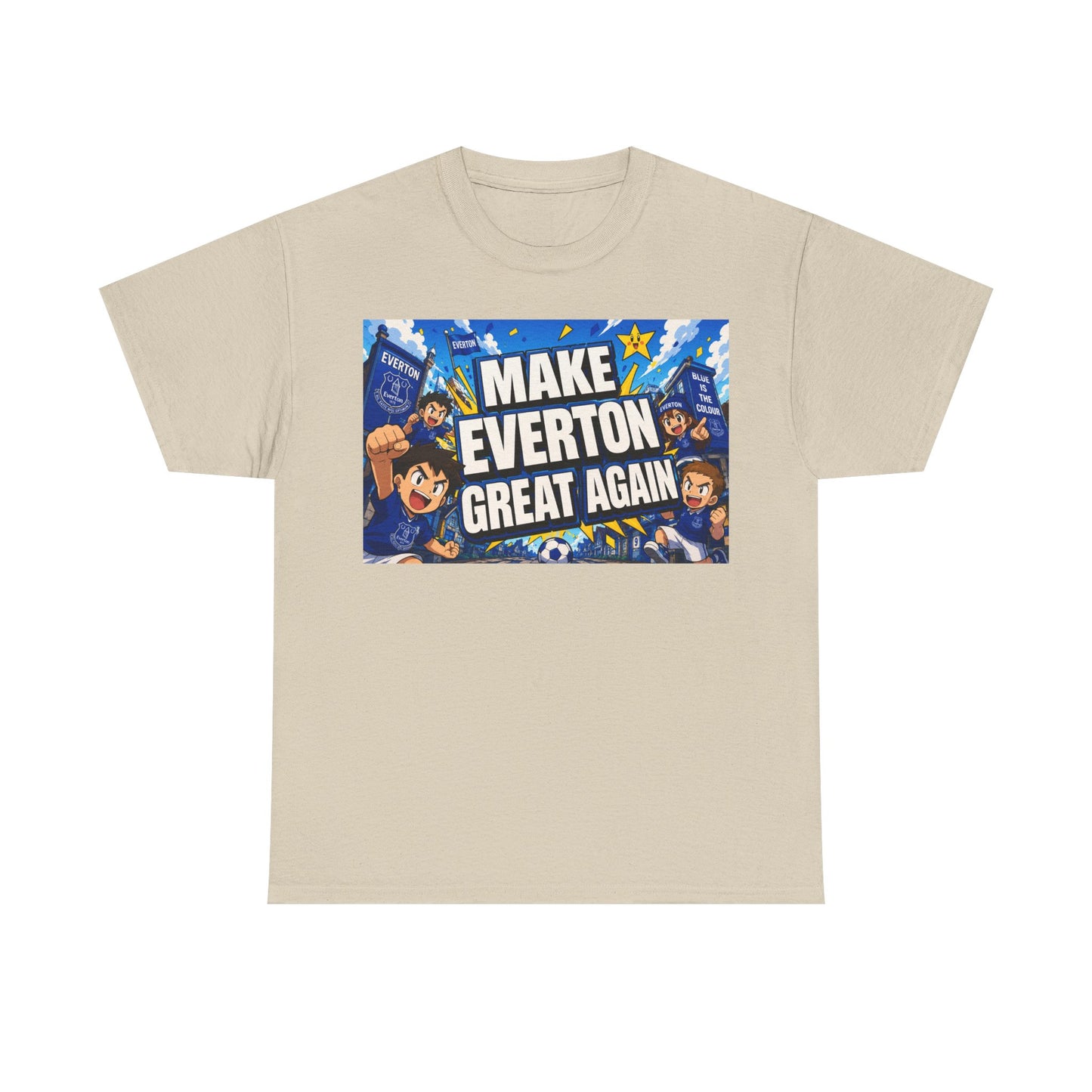 Everton Fan T-Shirt — "Make Everton Great Again" Football Supporter Tee