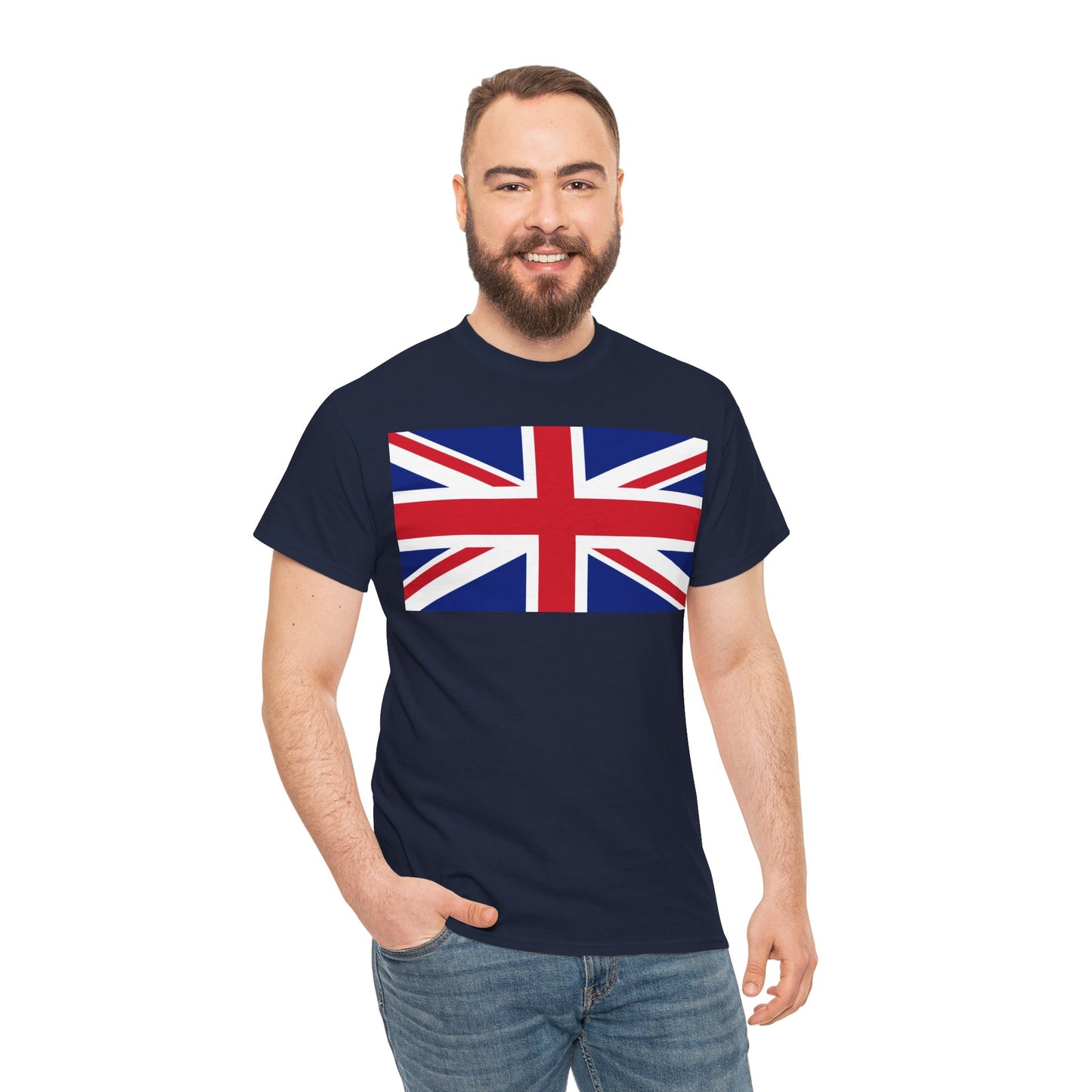 Union Jack Flag T‑Shirt — British Flag Tee for UK Pride & Travel