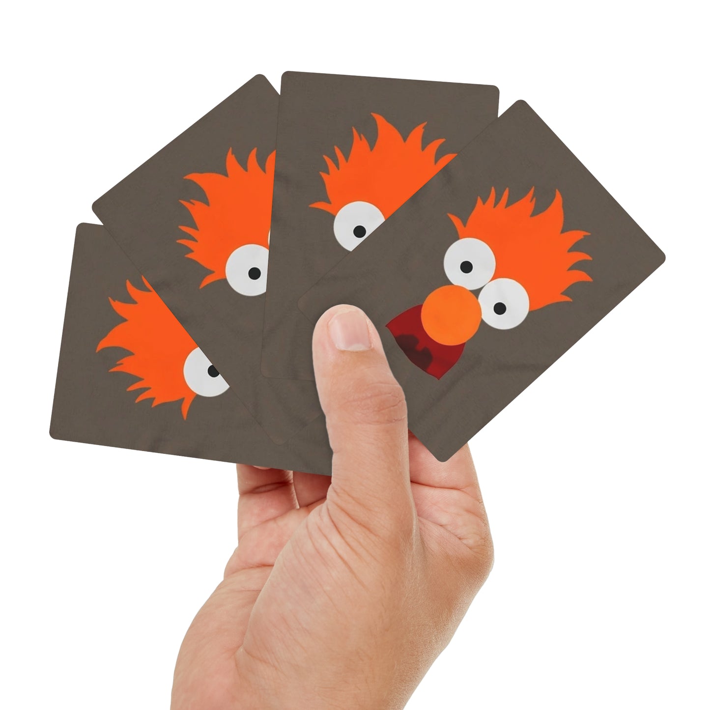 Beaker The Muppets Inspired Playing /  Poker Cards