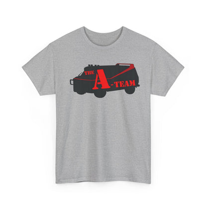 A-Team Van Graphic Tee — Retro Action TV Logo T-Shirt