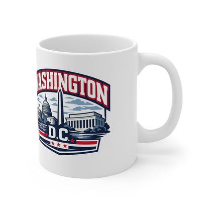 Washington DC Ceramic Coffee Cups, 11oz, 15oz
