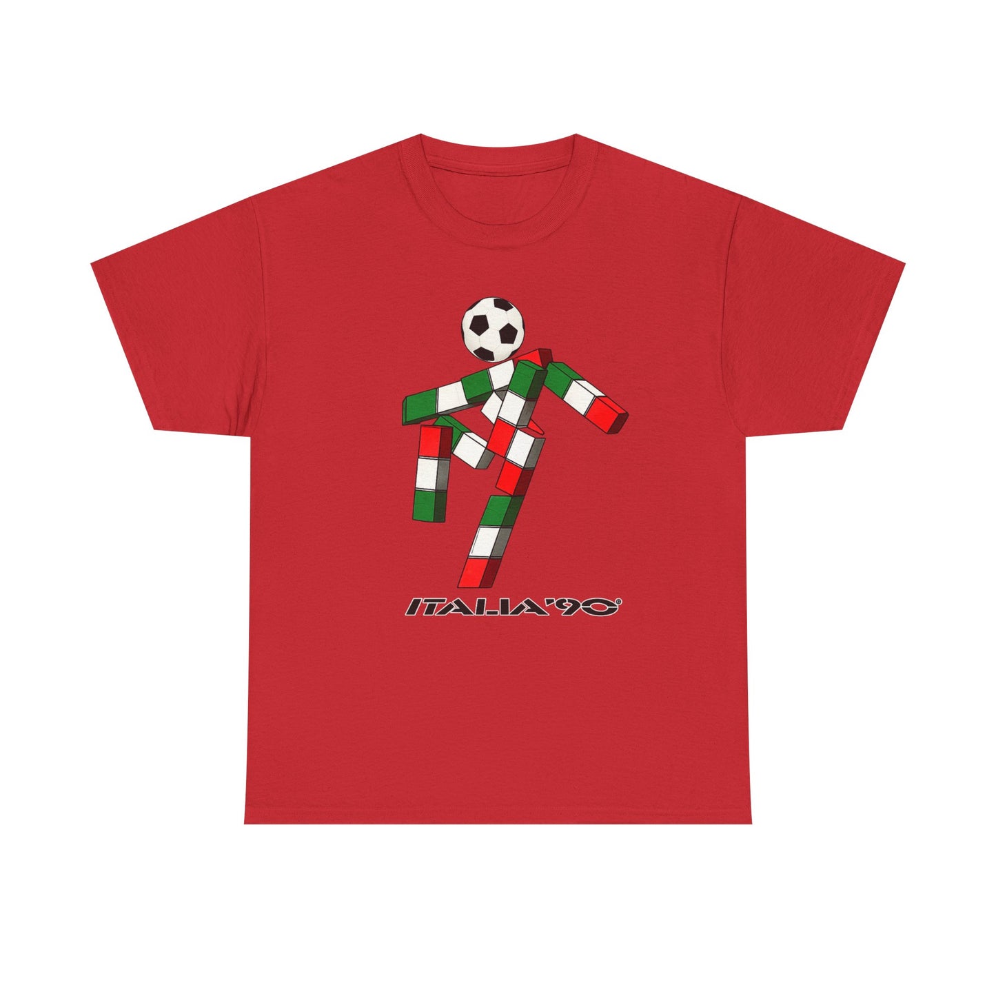 Italia '90 Soccer T‑Shirt — Retro Italian Football World Cup Tee