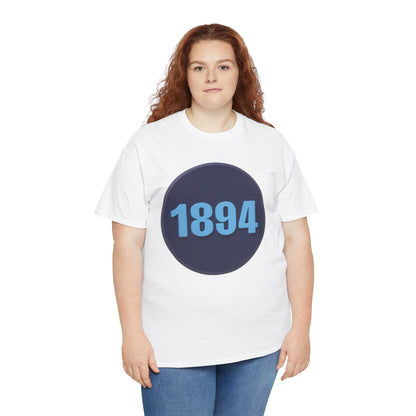 1894 Manchester City Circle Graphic Tee — Vintage Year Anniversary T-Shirt