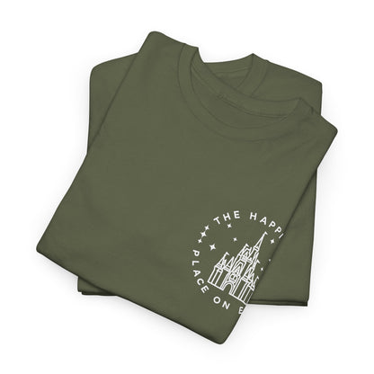 Castle Graphic Tee — "The Happiest Place on Earth" Theme Park T‑Shirt