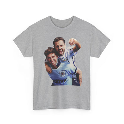 Soccer Celebration T-Shirt — Vintage Team Goal Photo Tee