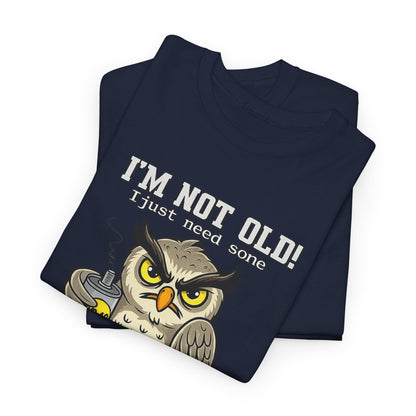 Owl 'I’m Not Old I Just Need More WD-40' T-Shirt