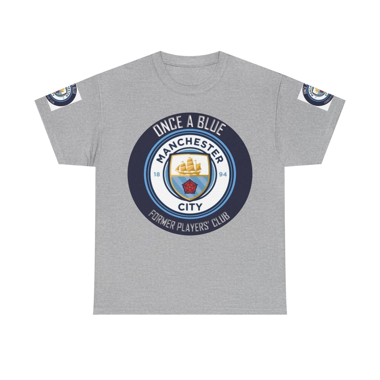 Manchester City 'Once A Blue' Tee — Former Players Club Football Shirt