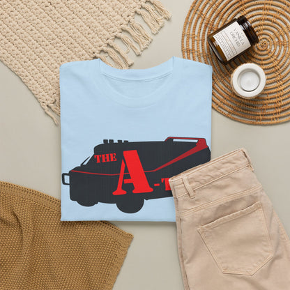 A-Team Van Graphic Tee — Retro Action TV Logo T-Shirt