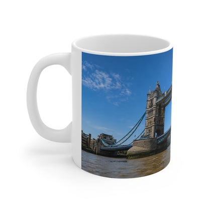 London Tower Bridge Photo Ceramic Coffee Mug — 11oz & 15oz