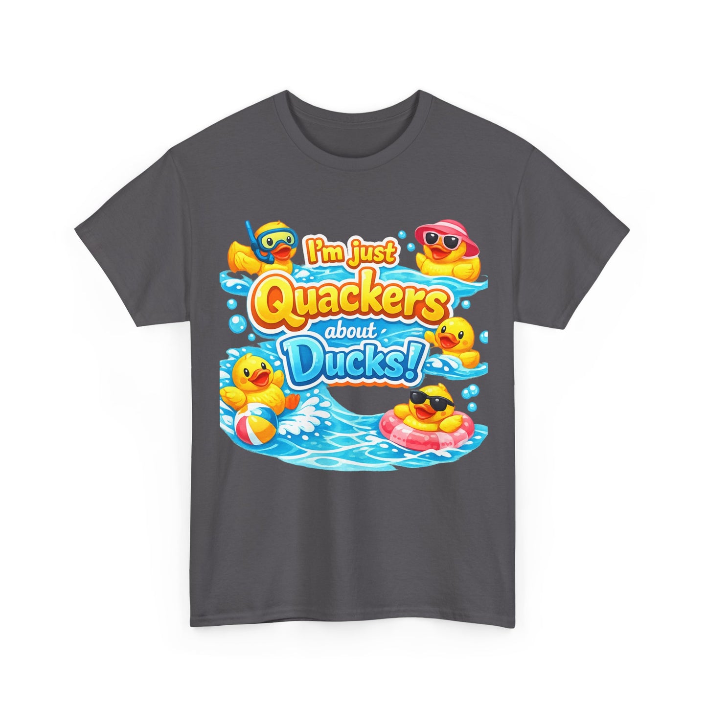 I'm Just Quackers About Ducks! Cute Rubber Duck Pool Tee