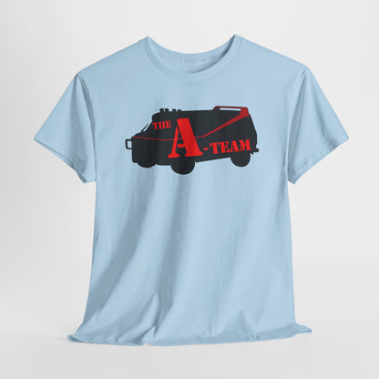 A-Team Van Graphic Tee — Retro Action TV Logo T-Shirt