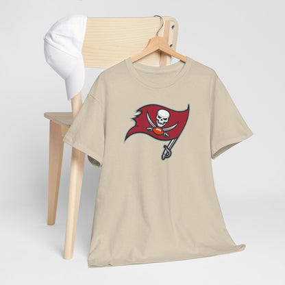 Tampa Bay Buccaneers Flag T-Shirt — Football Pirate Logo Tee
