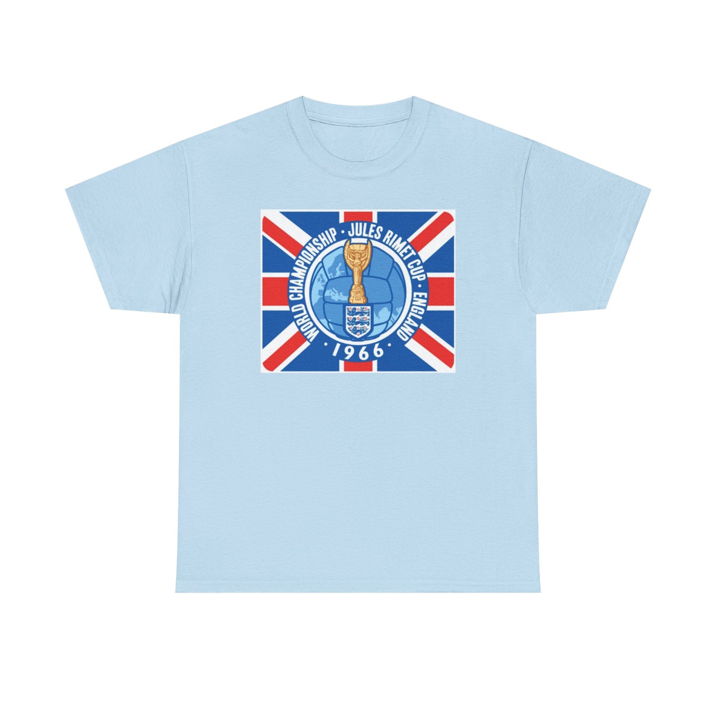 1966 World Cup Jules Rimet Trophy Tee — Vintage England Football Shirt