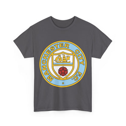 Manchester City FC Retro Crest T-Shirt – Retro Football Fan Tee