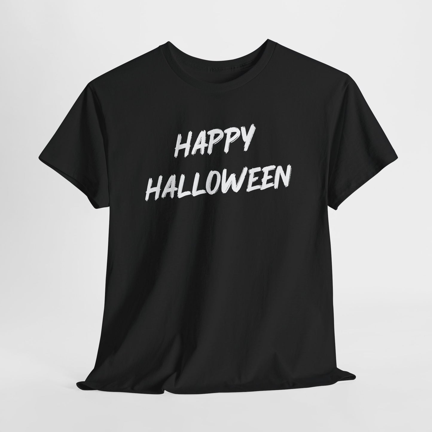 Happy Halloween T-Shirt – Spooky Script Holiday Tee